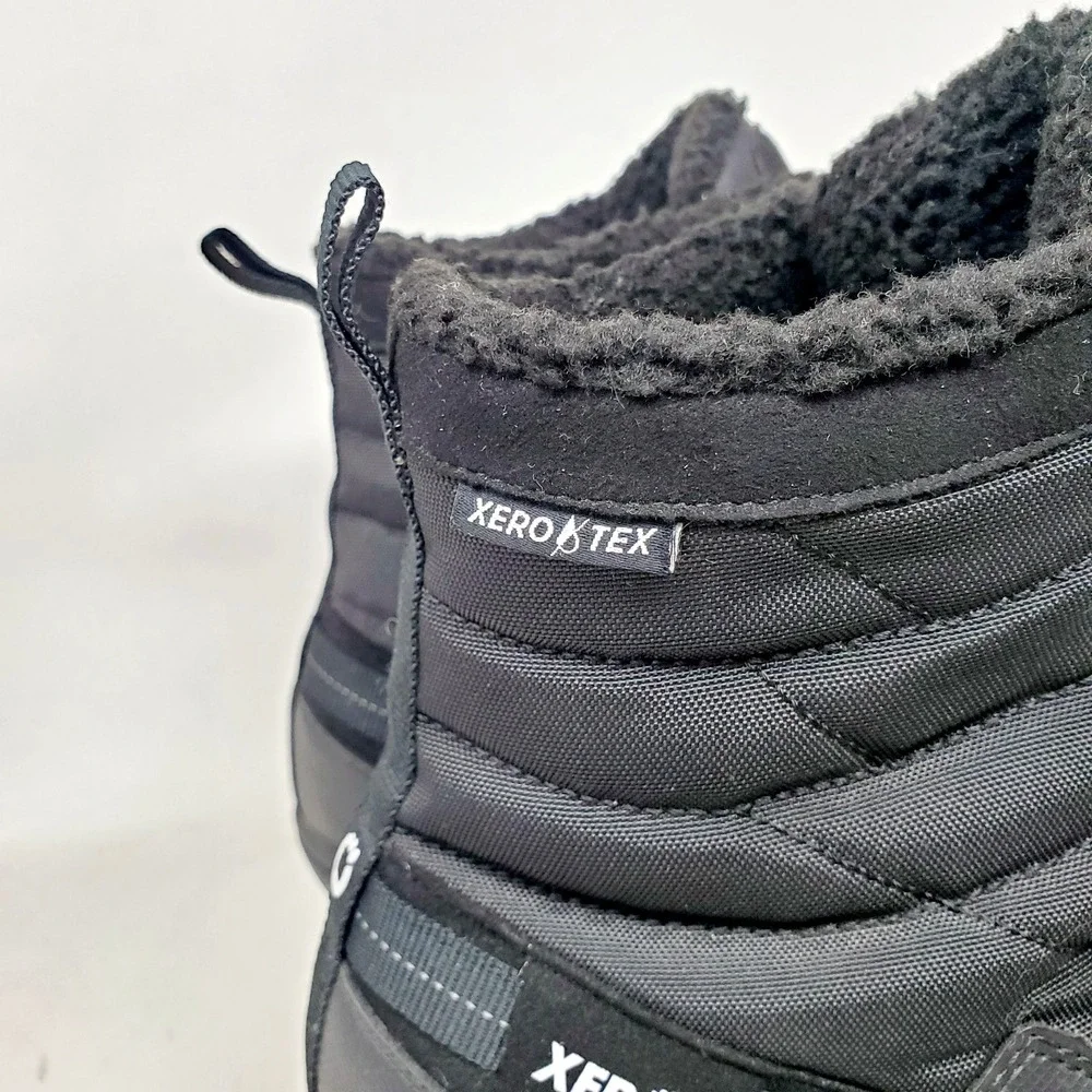 Xero Alpine Boots Mens 11 Black Waterproof Lace Up Minimalist Barefoot Shoes
